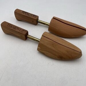 HANOVER Cedar Wood Shoe Trees Stretcher Men's Size MEDIUM 1 Pair